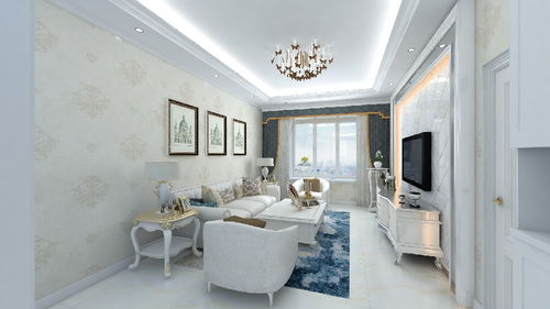 歐式輕奢，演繹雅致生活——亞林西首長家120平三居室裝修實景賞析