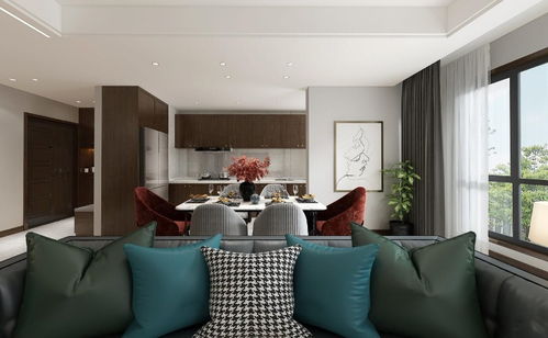 沙坪壩溫莎小鎮115平現代風格裝修案例 重慶家庭的理想棲居